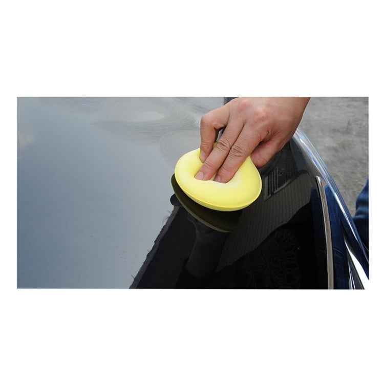 10 PCS Household Cleaning Sponge Car Sponge Ball Car Wash Sponge,Size:9.6 x 9.6 x 2.5cm