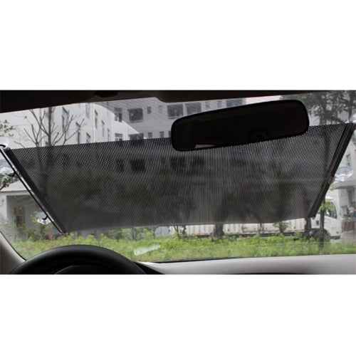 Foldable Car Insulation Curtain,Black,Size: 125 x 58cm