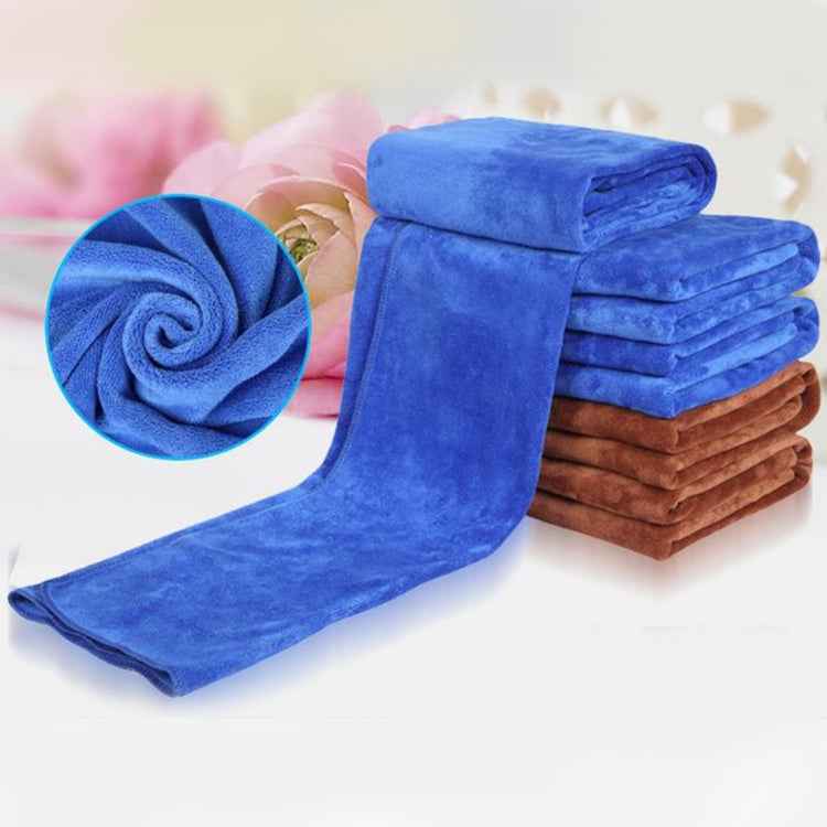 Wear Thick Velvet Cache Towels,Size:160 x 60cm,Random Color Delivery