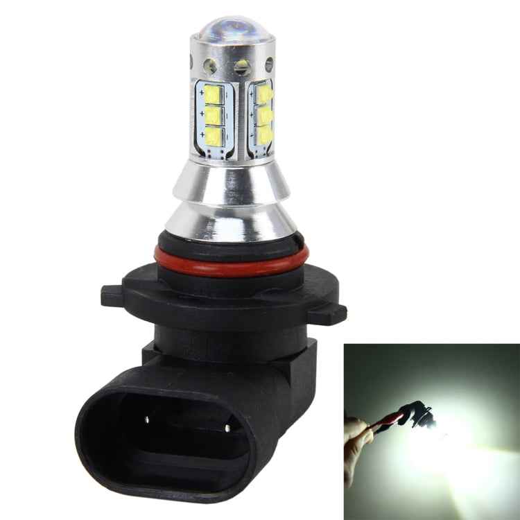9006 50W 500 LM 6000K Car Fog Light with 16 CREE Lamps, DC 12V-24V