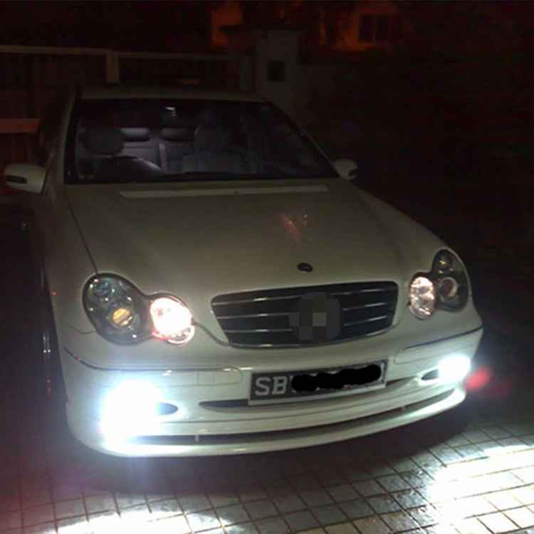 H4 50W 500 LM 6000K Car Fog Light with 16 CREE Lamps, DC 12V-24V