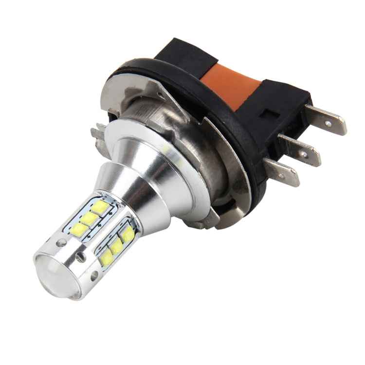 2 PCS H15 50W 500 LM 6000K Car Fog Light with 16 CREE Lamps, DC 12V-24V
