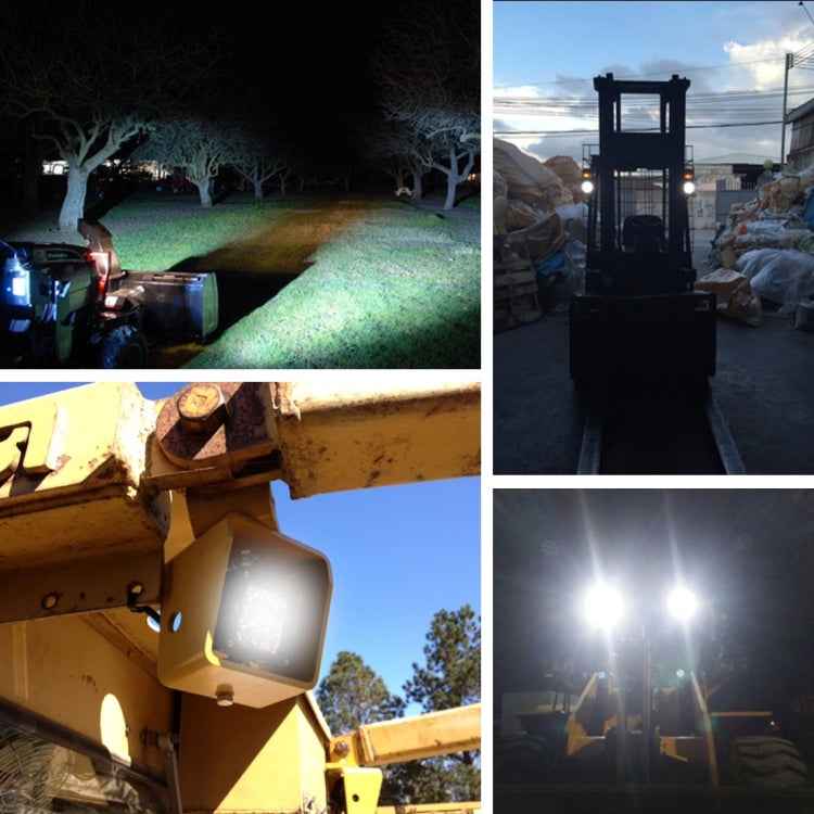 DC 9-32V 10W 1000LM 6500K Waterproof Vehicle Car Boat Marine External Work Lights Emergency Lights 30 Degrees Spot Light LED Car Bulbs with 1 Intense CREE LED Lights