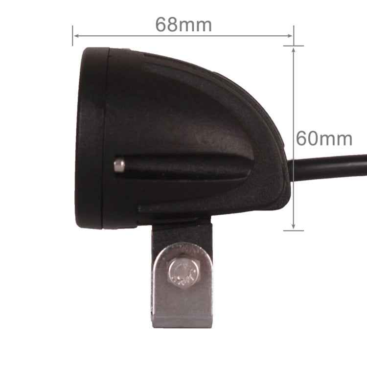 DC 9-32V 10W 1000LM 6500K Waterproof Vehicle Car Boat Marine External Work Lights Emergency Lights 30 Degrees Spot Light LED Car Bulbs with 1 Intense CREE LED Lights