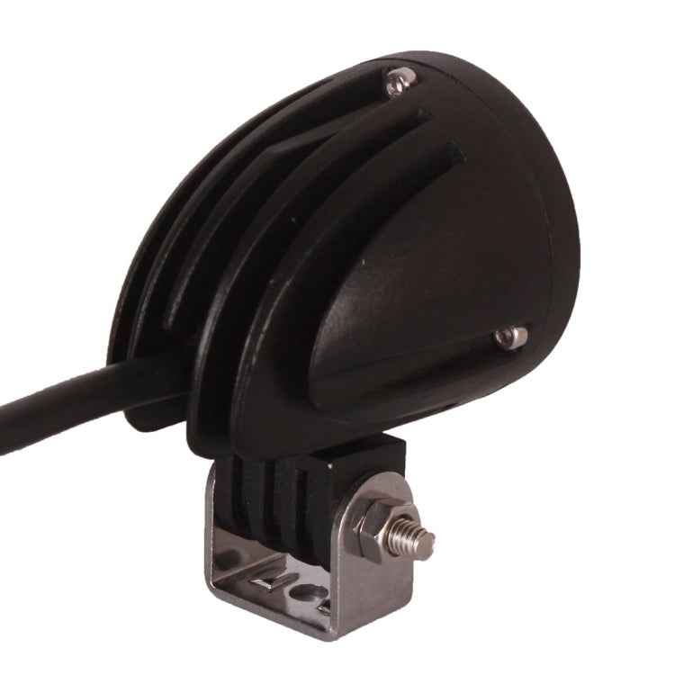 DC 9-32V 10W 1000LM 6500K Waterproof Vehicle Car Boat Marine External Work Lights Emergency Lights 30 Degrees Spot Light LED Car Bulbs with 1 Intense CREE LED Lights