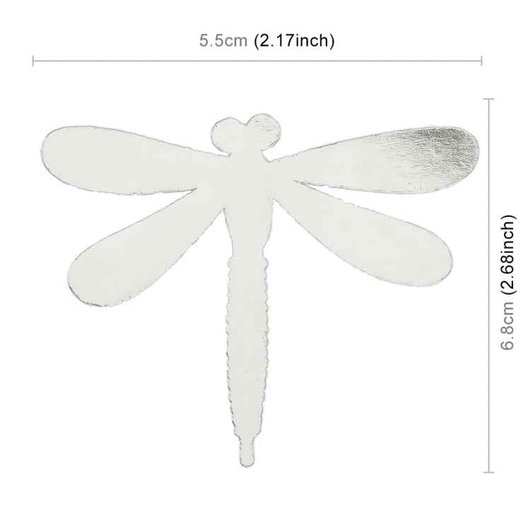 Dragonfly Shape Car Metal Body Decorative Sticker