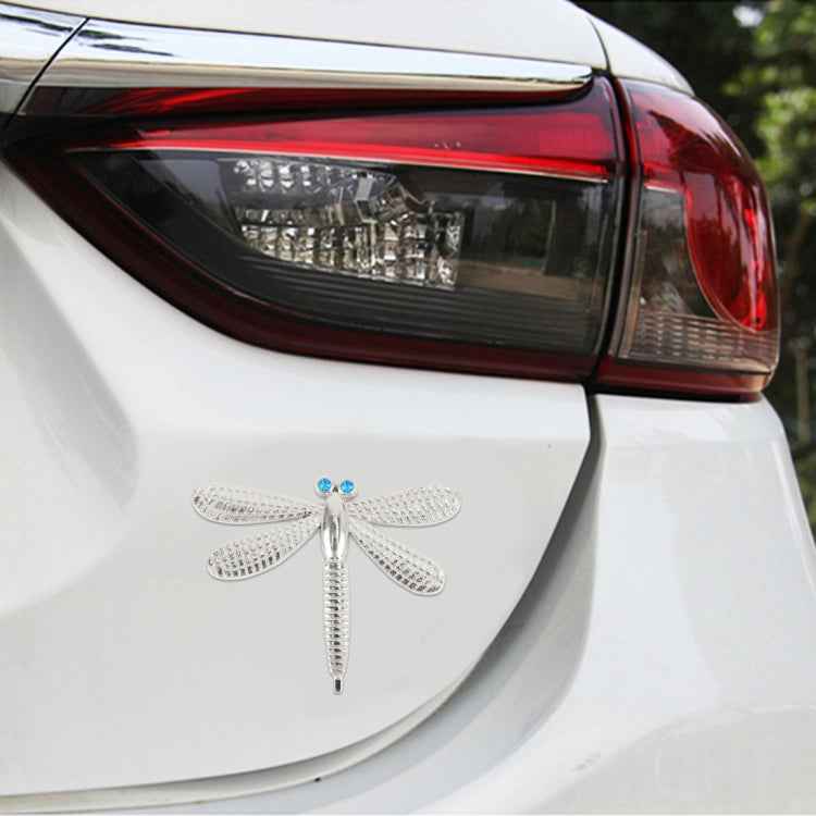 Dragonfly Shape Car Metal Body Decorative Sticker