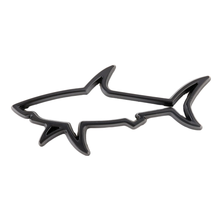 Shark Shape Car Metal Body Decorative Sticker, Shark Shape