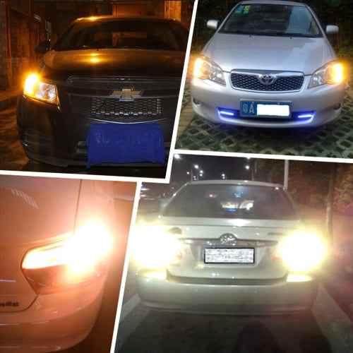 2 PCS 7443-T20-2835 10.5W 21 LEDs LED Car Brake Light DC 12~24V