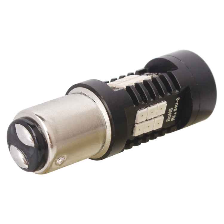 2 PCS 10.5W 1157-2835-21smd Red LED Car Brake Light Tail Light Bulb, DC 12-24V