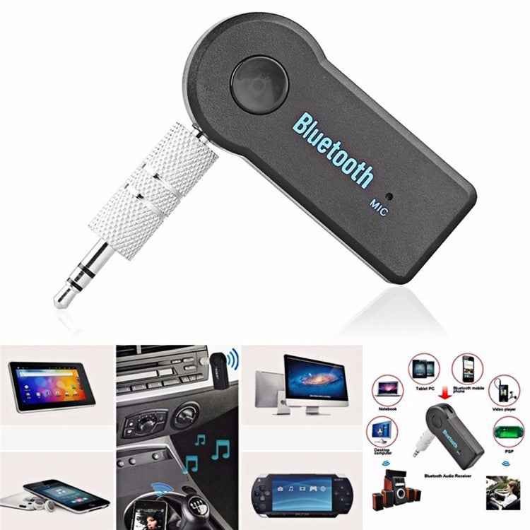 Portable Single Sound Channel Bluetooth Wireless Music Receiver Mini Boombox for iPhone / iPad / Car / Headphone / Stereo, Support Bluetooth Hands-free