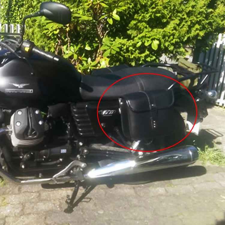 Motorcycle Accessories Modified Side of the Box Leather Bag Knight Bag Kit