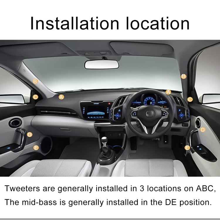 2 PCS T120 10W 98dB Car Dome Tweeter Audio Loudspeaker Treble Speaker