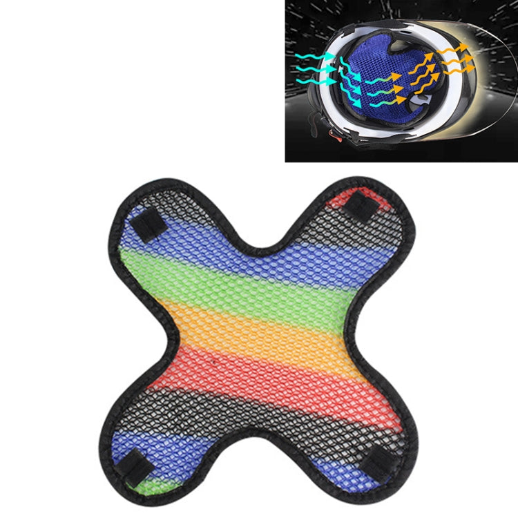 Motorcycle Helmet 3D Honeycomb Mesh Mat Heat-proof Breathable Pad
