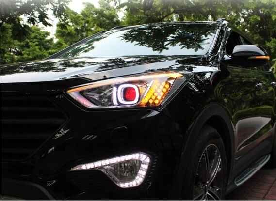 2 PCS 1157 10W 1000 LM 6000K White + Yellow Light Turn Signal Light with 42 SMD-2835-LED Lamps And Len. DC 12-24V