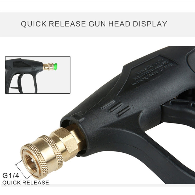 High Pressure Car Wash Foam Gun Soap Foamer Generator Water Sprayer Gun, Outer Wire: 22 x 1.5, Inner Hole: 15, Outer Wire: 22 x 1.5, Inner Hole: 15