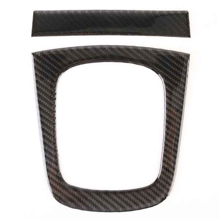 2 PCS Carbon Fibre Car Gear Panel Decorative Sticker for Audi Q3 2013-2018
