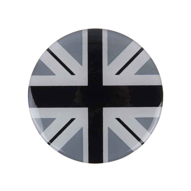 4 PCS National Flag Metal Car Sticker Wheel Hub Caps Centre Cover Decoration, England Flag 1