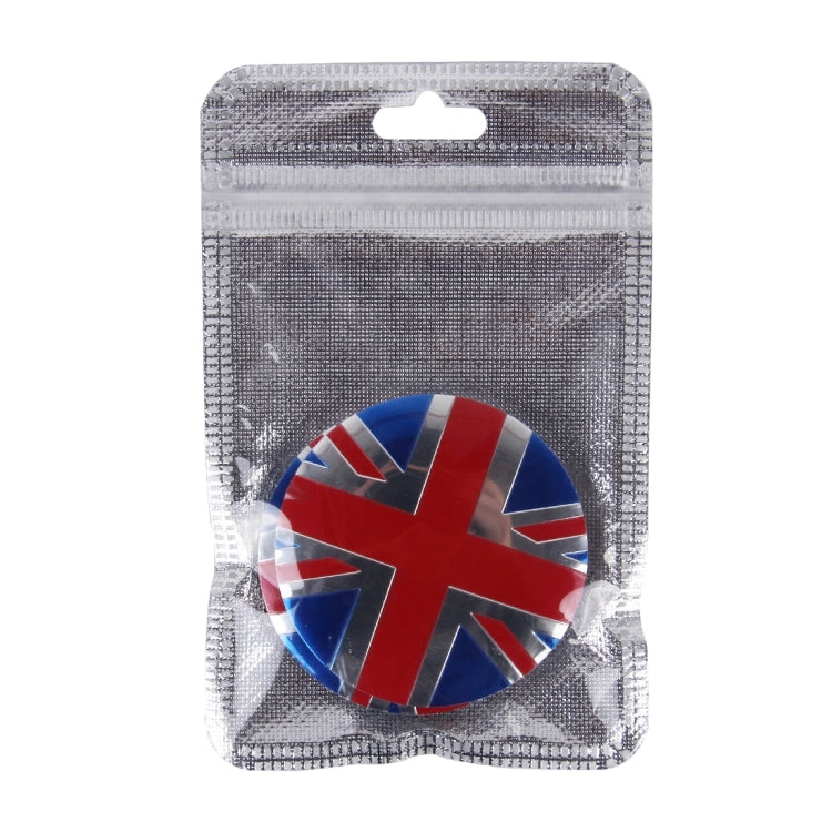 4 PCS England Flag Metal Car Sticker Wheel Hub Caps Centre Cover Decoration, England Flag 2