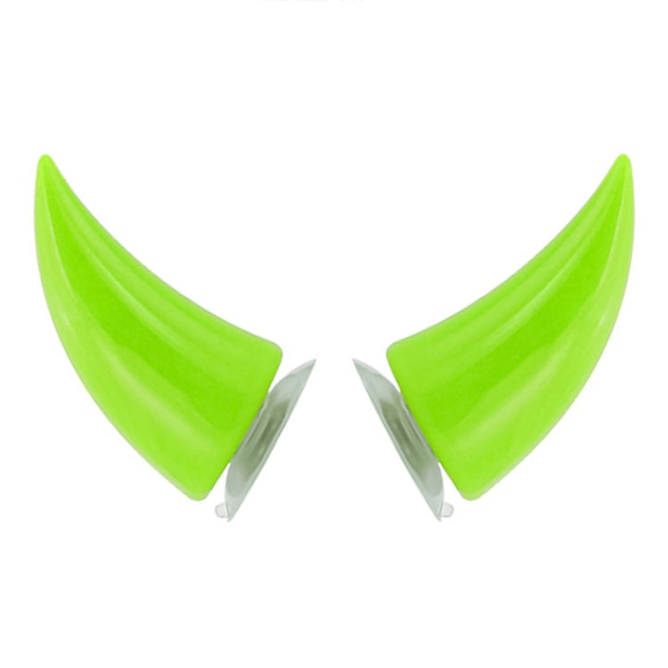 2 PCS Motorcycle Helmet Devil Decoration Motorbike Helmet Suction Cups Horns Decoration Headwear Sucker
