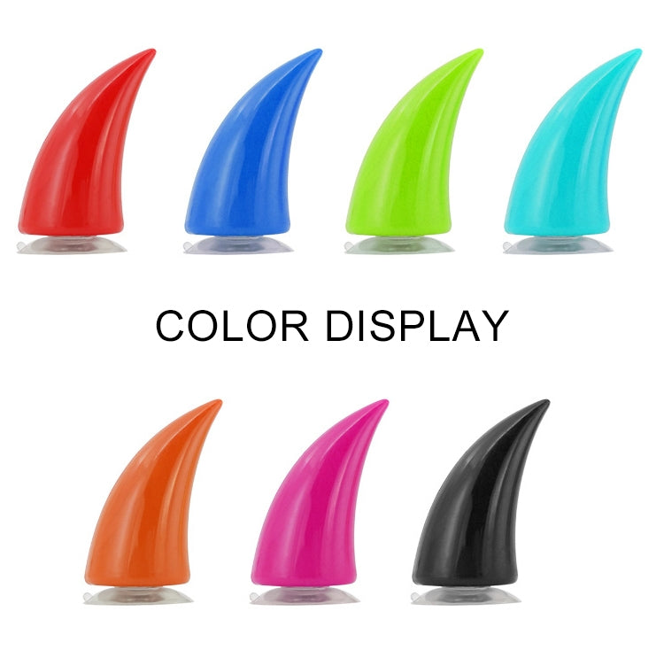 2 PCS Motorcycle Helmet Devil Decoration Motorbike Helmet Suction Cups Horns Decoration Headwear Sucker