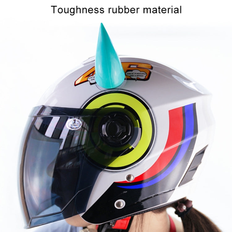 2 PCS Motorcycle Helmet Devil Decoration Motorbike Helmet Suction Cups Horns Decoration Headwear Sucker