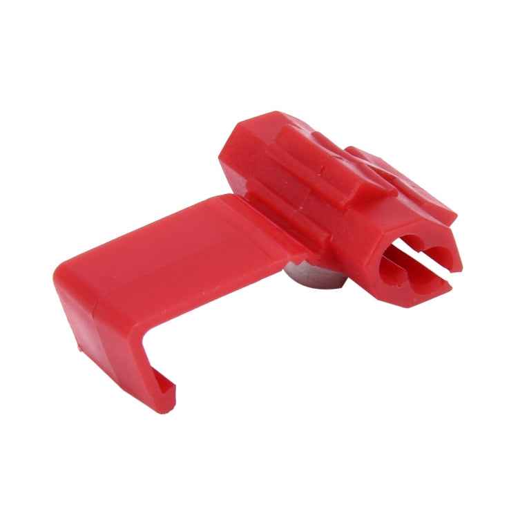 50 PCS Quick Splice Solderless Wire Terminals Connector, Red