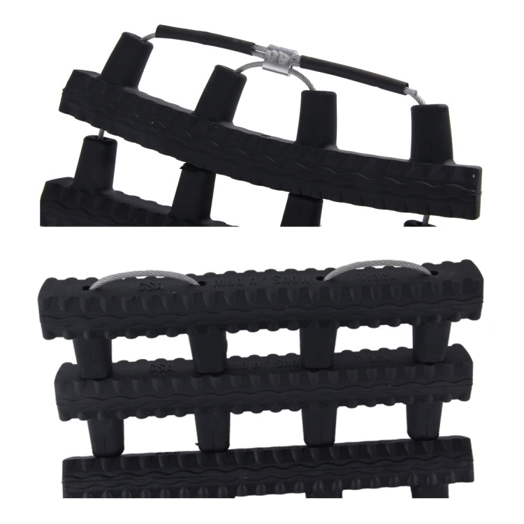 High Density Silicone Car Emergency Rescue Caterpillar Chain Track for Mud Sand Snow Trap, Mud Sand Snow Trap