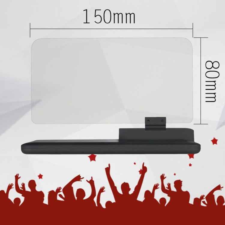 H6 Multi-function Car Smartphone Navigation Head Up Display Holder for 6 Inch Smartphone