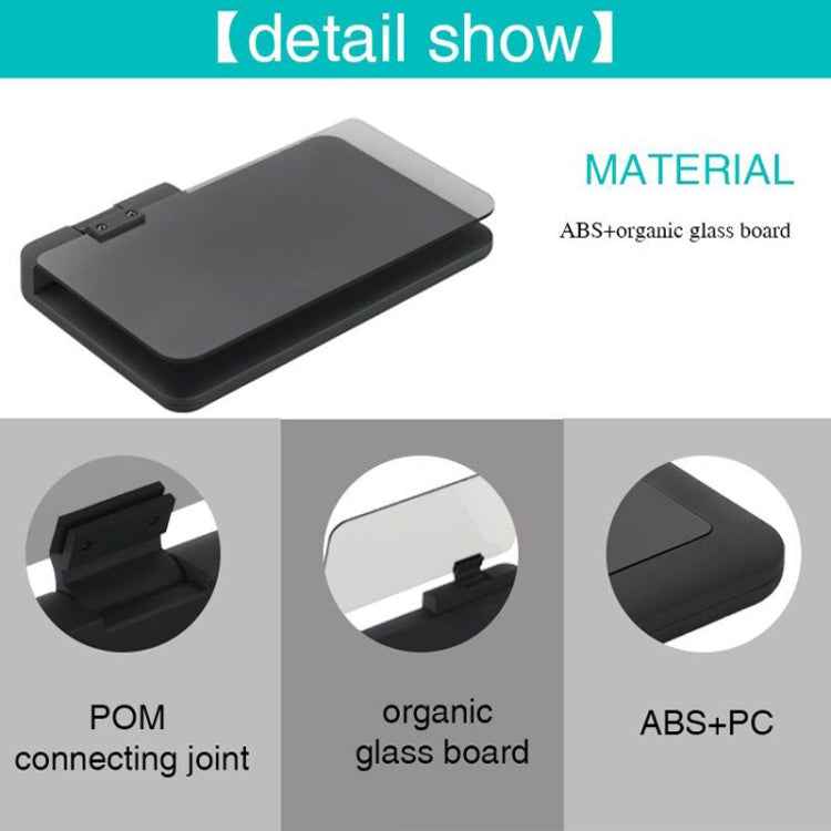 H6 Multi-function Car Smartphone Navigation Head Up Display Holder for 6 Inch Smartphone