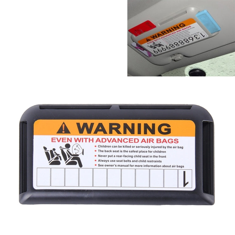 Multi-purpose Car Visor Organizer, Sun Shade Card Storage Pouch Bag