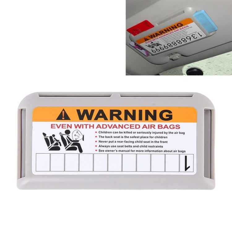 Multi-purpose Car Visor Organizer, Sun Shade Card Storage Pouch Bag