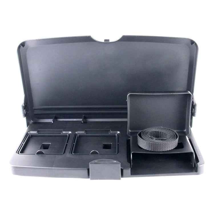 SHUNWEI SD-1503 Vehicle Multi-function Foldable Tray Back Seat Table Drink Food Cup Holder Travel Dining Tray Organzier