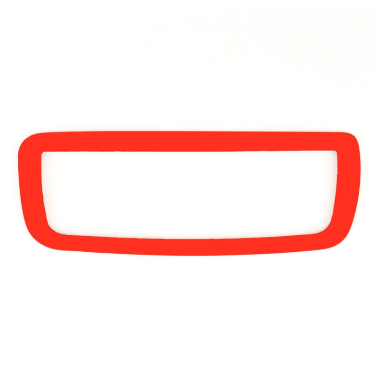 Car Rear Dome Light Panel Carbon Fiber Decorative Sticker for Mercedes-Benz W204 2007-2013, Rear Dome Light Panel