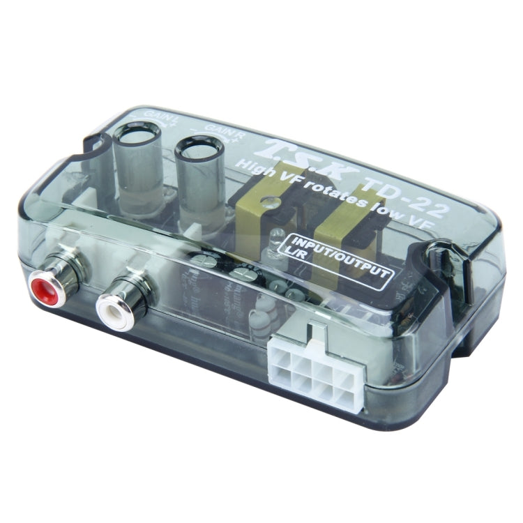 TSK TD-22 Car Stereo Speaker Level Converter, High VF Rotates Low VF, Car High VF Rotates Low VF Converter