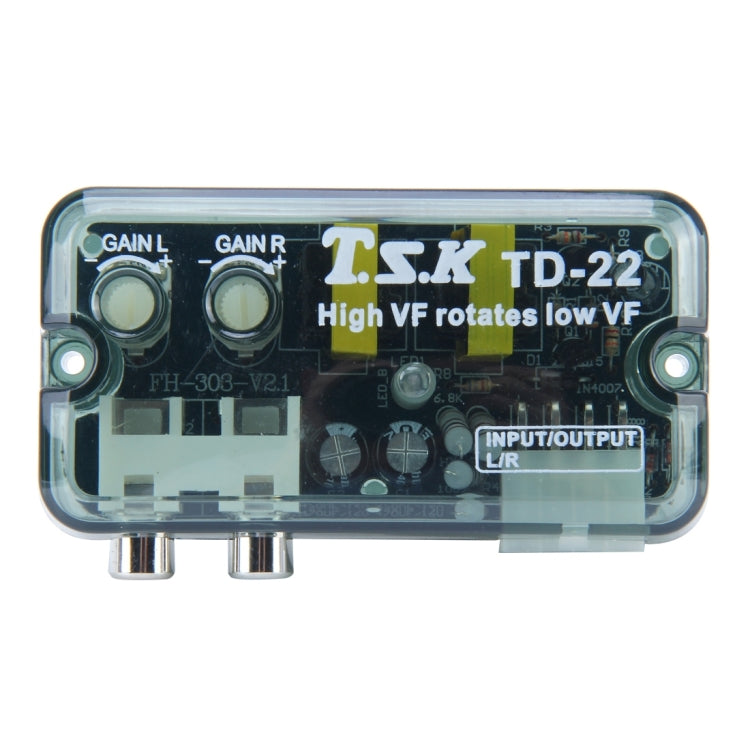 TSK TD-22 Car Stereo Speaker Level Converter, High VF Rotates Low VF, Car High VF Rotates Low VF Converter