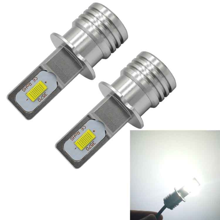 2 PCS H3 72W 1000LM 6000-6500K Super Bright Car Fog Light LED Bulbs, DC 12-24V