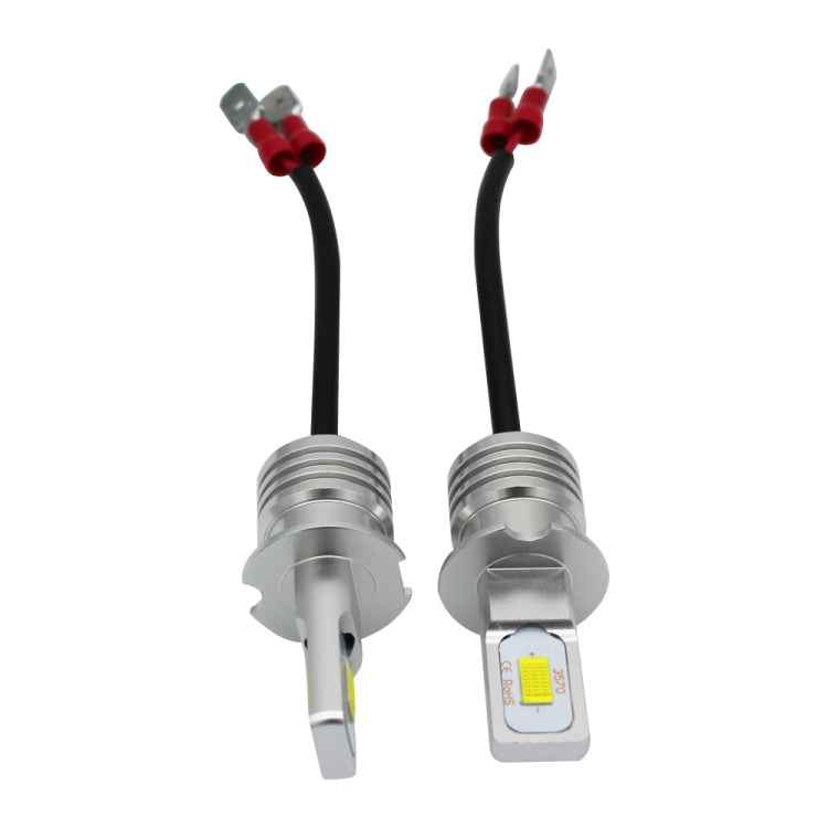 2 PCS H3 72W 1000LM 6000-6500K Super Bright Car Fog Light LED Bulbs, DC 12-24V