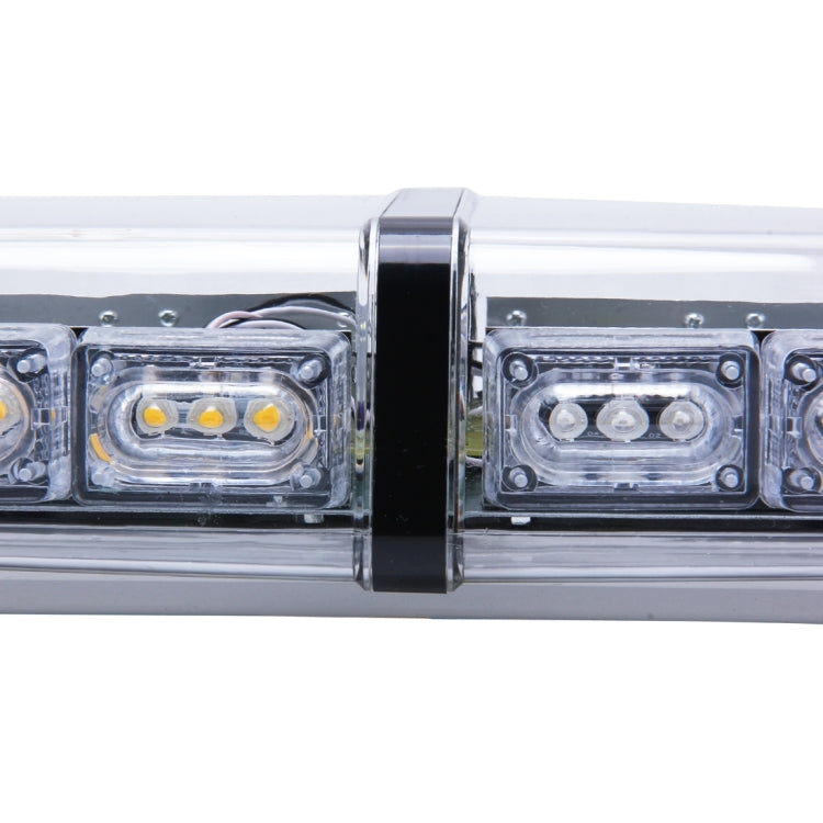 HB-806C 30W 30 LED Vehicle Roof Top Emergency Hazard Warning Strobe Light,DC 12V , Wire Length: 70cm, HB-806C Yellow and Blue Light, HB-806C Red and Blue Light