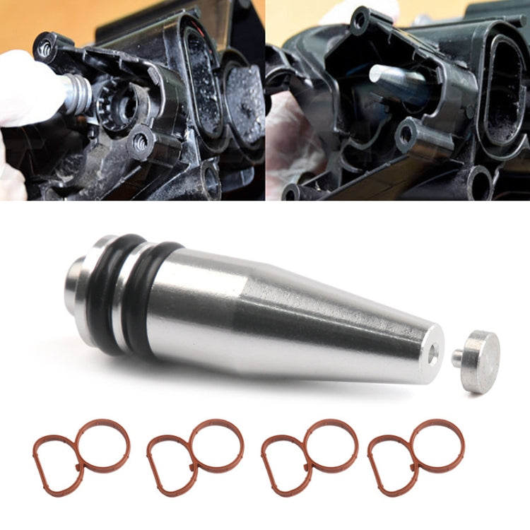 Bouchon de volet de tourbillonnement de remplacement avec joints pour BMW N47 2.0 D, pour BMW N47 2.0 D