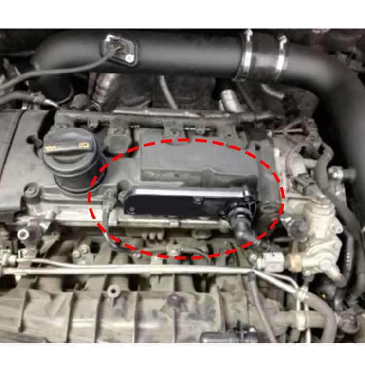 Modified Forged PCV Care Board Kit PCV Delete Plate for Audi / Volkswagen Golf PCV Vacuum Adapter