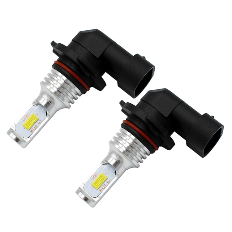 2 PCS 9005 HB3 72W 1000LM 6000-6500K Super Bright White Light Car Fog LED Bulbs, DC 12-24V, 9005 HB3, 9005/HB3
