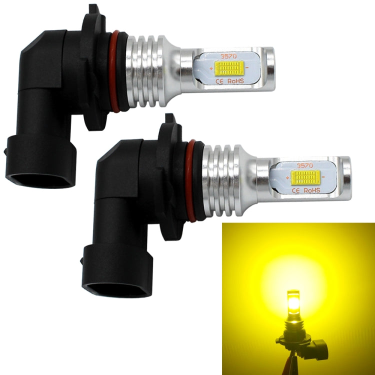 2 PCS 9005 HB3 72W 1000LM 6000-6500K Super Bright White Light Car Fog LED Bulbs, DC 12-24V, 9005 HB3, 9005/HB3