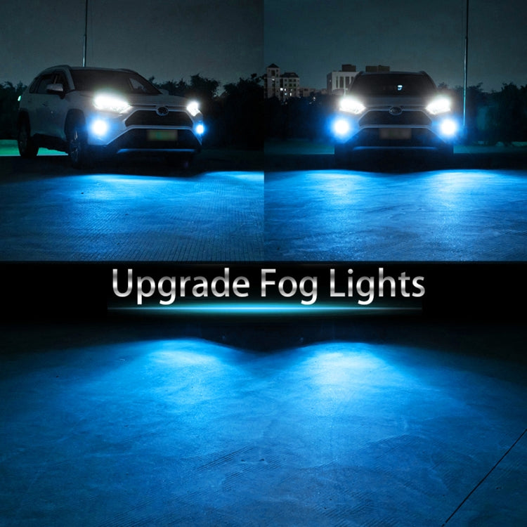 2 PCS H4 72W 1000LM 6000-6500K Super Bright White Light Car Fog LED Bulbs, DC 12-24V, H4