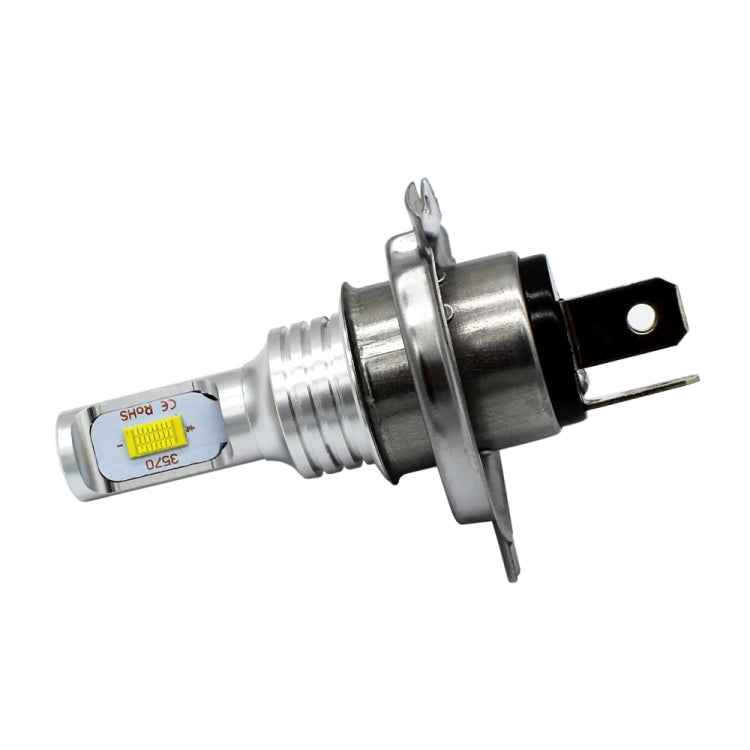 2 PCS H4 72W 1000LM 6000-6500K Super Bright White Light Car Fog LED Bulbs, DC 12-24V, H4