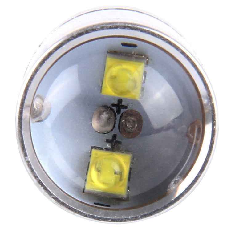 2 PCS 1157/BAY15D 30W 350 LM 6000K White Light 6 LED CREE Canbus Car Brake Light Bulb, DC 12V