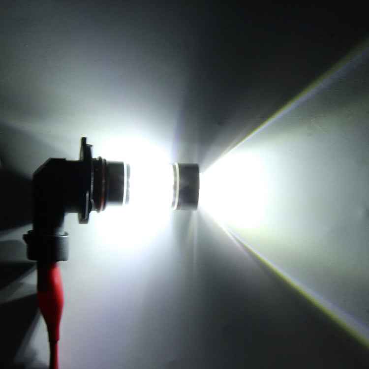 2 PCS 9005 30W 350 LM 6000K White Light CREE 6 LED Car Fog Light Bulb, DC 12V