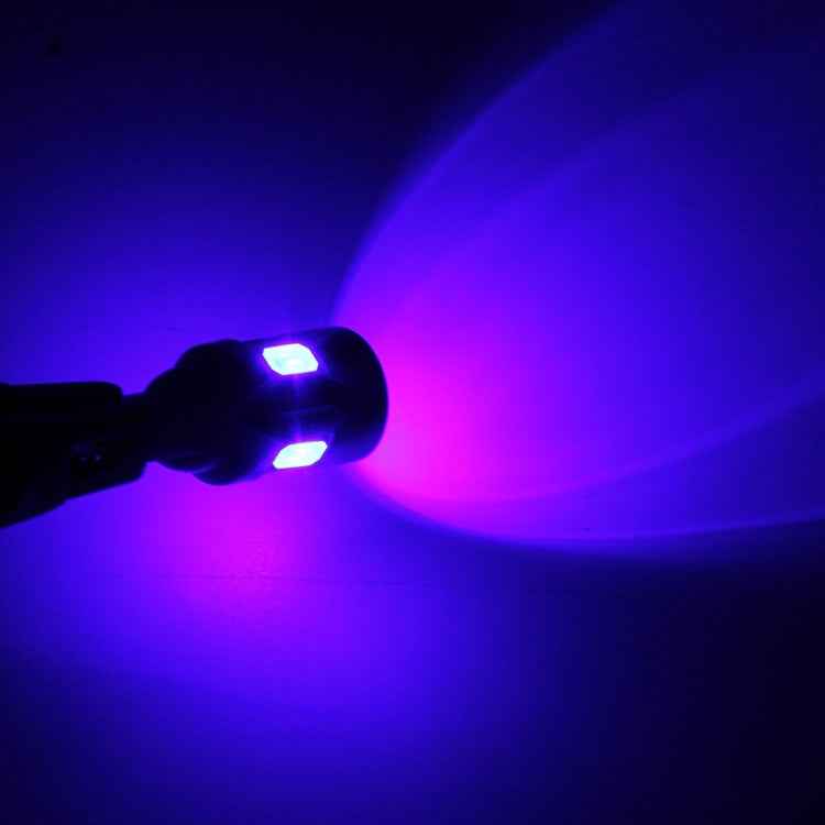 2 PCS T10 3W 6 LED SMD 5630 Blue Light Clearance Light.DC 12V.