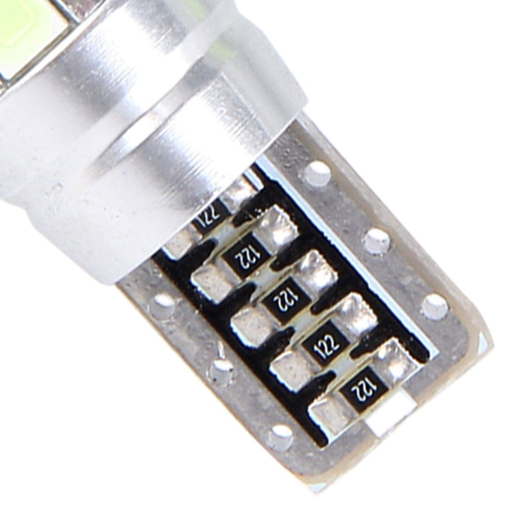 2PCS T10 6W Ice Blue Light 10 SMD 5630 LED Error-Free Canbus Car Clearance Lights Lamp, DC 12V, 2 PCS T10 6W