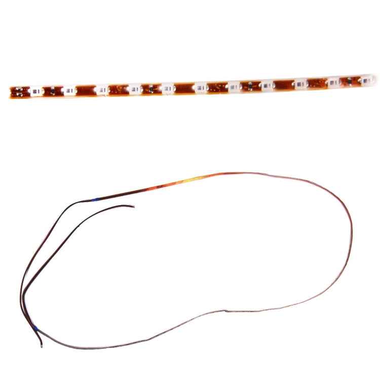 5 PCS 45 LED 3528 SMD Waterproof Flexible Car Strip Light for Car Decoration, DC 12V, Length: 90cm, 90cm+pink, 90cm+green, 90cm+ice blue, 90cm+blue, 90cm+red, 90cm+white, 90cm+yellow